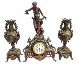 848 - RELOJ CON GUARNICIÓN FRANCÉS