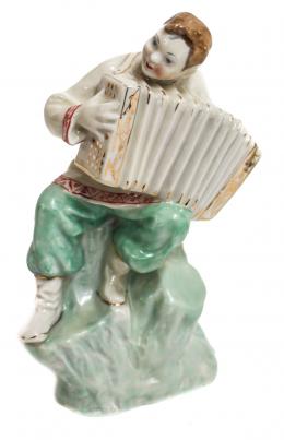 626 - FIGURA EN PORCELANA UCRANIANA AÑOS 60