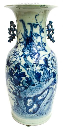 417 - JARRÓN EN PORCELANA CHINA. CIRCA 1950.