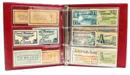 389 - LOTE DE BILLETES MUNICIPALES