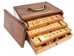218 - MAH-JONG MEDIADOS DEL SIGLO XX