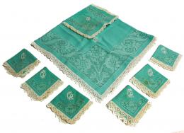 745 - MANTELERÍA DE TÉ AÑOS 30-40