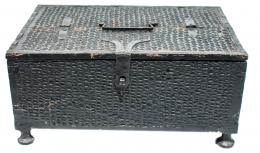 820 - CAJA EN MADERA MEDIADOS DEL SIGLO XX