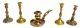 1388 - LOTE VARIADO EN METAL FLES. S.XIX - PPS. S.XX