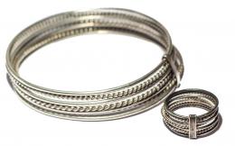 145 - CONJUNTO PULSERA Y ANILLO