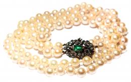 191 - COLLAR DE PERLAS CON DOBLE VUELTA