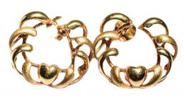175 - PENDIENTES ESPIRAL CON CORAZÓN