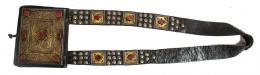 859 - ESTUCHE PECTORAL DE TURKMENISTAN