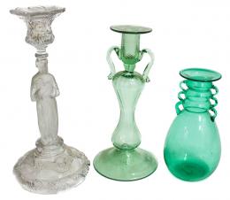 125 - LOTE VARIADO EN VIDRIO Y CRISTAL