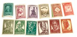 296 - LOTE DE SELLOS Y VIÑETAS DE MONTSERRAT