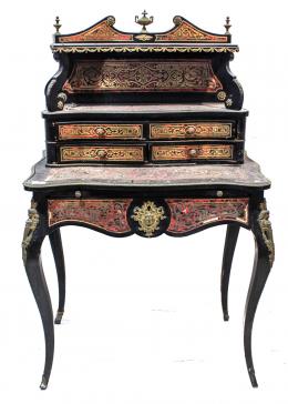 464 - MUEBLE ESCRITORIO ESTILO "BOULLE"