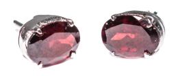 134 - PENDIENTES CON GRANATES