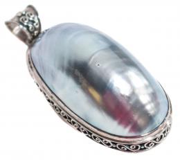 98 - COLGANTE DE PLATA CON MADREPERLA