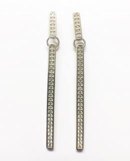 1193 - PENDIENTES LARGOS CON CIRCONITAS