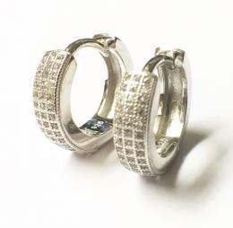 1173 - PENDIENTES CRIOLLAS CON CIRCONITAS