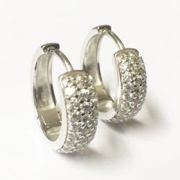 1185 - PENDIENTES CRIOLLAS CON CIRCONITAS