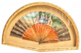 912 - ABANICO ENMARCADO
