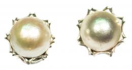 104 - PENDIENTES CON PERLA MABE