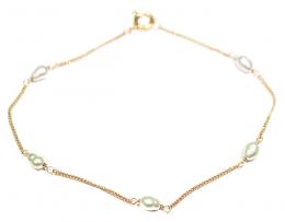 1208 - PULSERA CON PERLAS DE RIO