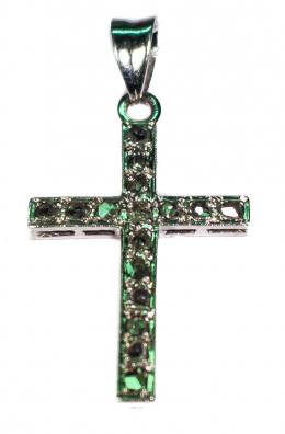 119 - CRUZ COLGANTE CON BRILLANTES