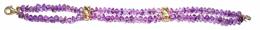 297 - PULSERA DOBLE DE AMATISTA