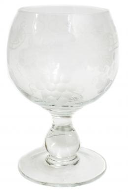 43 - COPA EN CRISTAL DEL SIGLO XIX