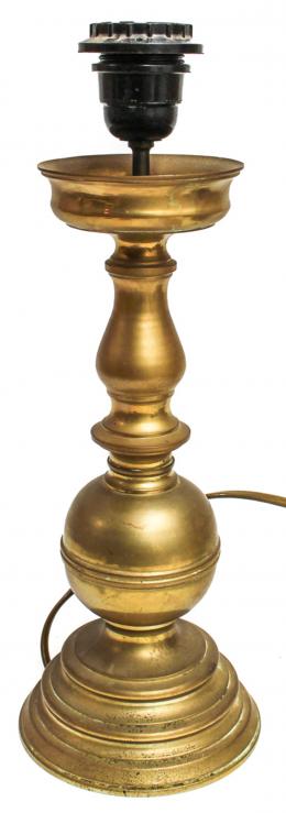 377 - LÁMPARA DE SOBREMESA EN BRONCE
