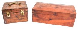 891 - DOS CAJAS EN MADERA