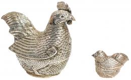 494 - DOS "GALLINAS" DE CAMBOYA