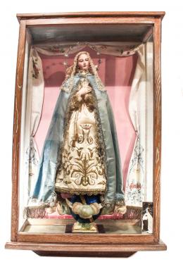 908 - VIRGEN "CAP I POTA" DEL S.XIX