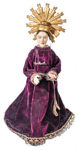 894 - FIGURA CAP I POTA DEL SIGLO XIX
