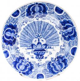 565 - PLATO DE PORCELANA DE DELFT