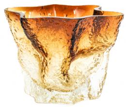 35 - JARRÓN NÓRDICO EN CRISTAL. CIRCA 1960