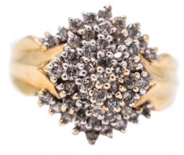 66 - ANILLO CON BRILLANTES