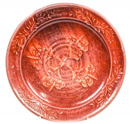 521 - PLATO EN CERÁMICA POPULAR CATALANA
