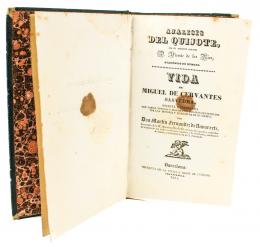 194 - "ANALISIS DEL QUIJOTE Y VIDA DE CERVANTES"