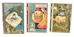 268 - LOTE DE TRES NOVELAS FLES. S.XIX