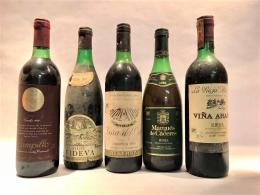 1431 - CINCO BOTELLAS DE VINO