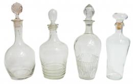 46 - CUATRO BOTELLAS PRIMERA MITAD S.XX