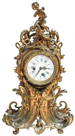 780 - RELOJ FRANCES DE SOBREMESA ESTILO LUIS XV