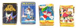 193 - CUATRO JUEGOS DE CARTAS INFANTILES