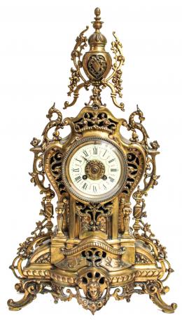819 - GRAN RELOJ FRANCÉS DE SOBRMESA