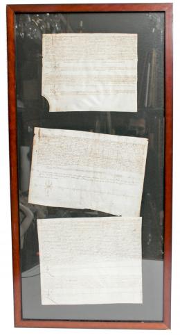 306 - TRES DOCUMENTOS NOTARIALES