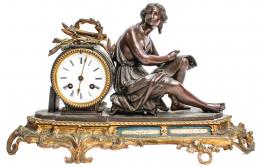 831 - RELOJ DE SOBREMESA FRANCÉS FINALES DEL S. XIX
