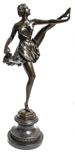 866 - "BAILARINA" EN BRONCE
