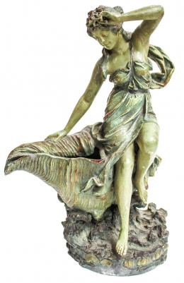 877 - CENTRO DE MESA ART NOUVEAU