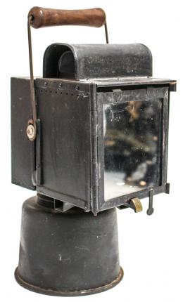 990 - FAROL DE FERROVIARIO FINALES DEL SIGLO XIX
