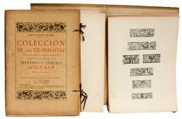 308 - TRES TOMOS DE "COLECCIÓN DE 1440 XILOGRAFIAS"