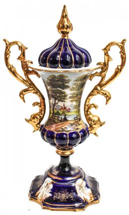 515 - COPA DECORATIVA EN PORCELANA