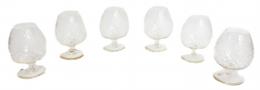 120 - SEIS COPAS DE COÑAC